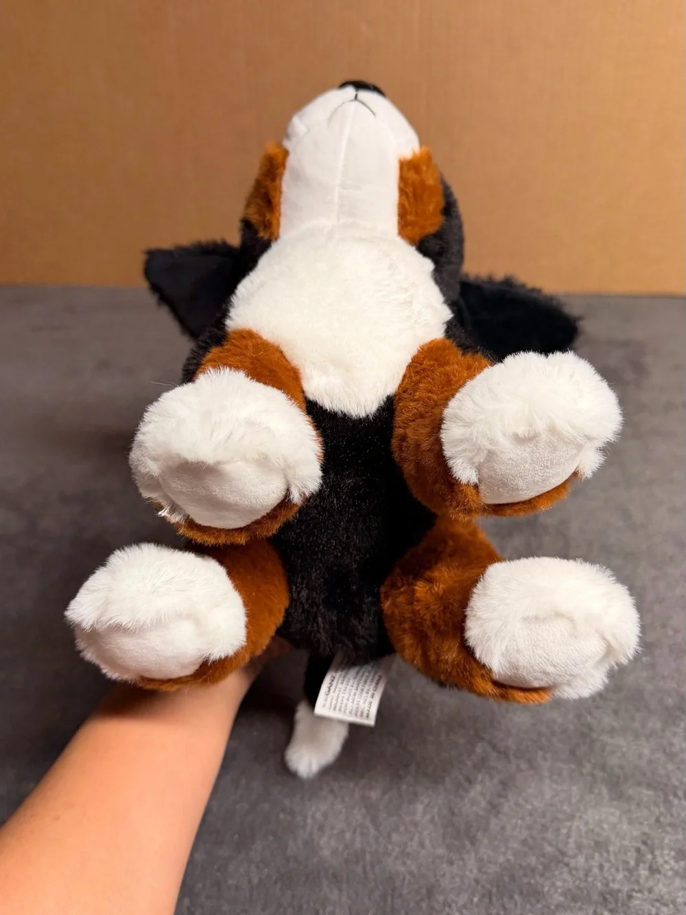 Ganz Webkinz Next Bernese Mountain Dog Plush Tricolor Puppy Dog